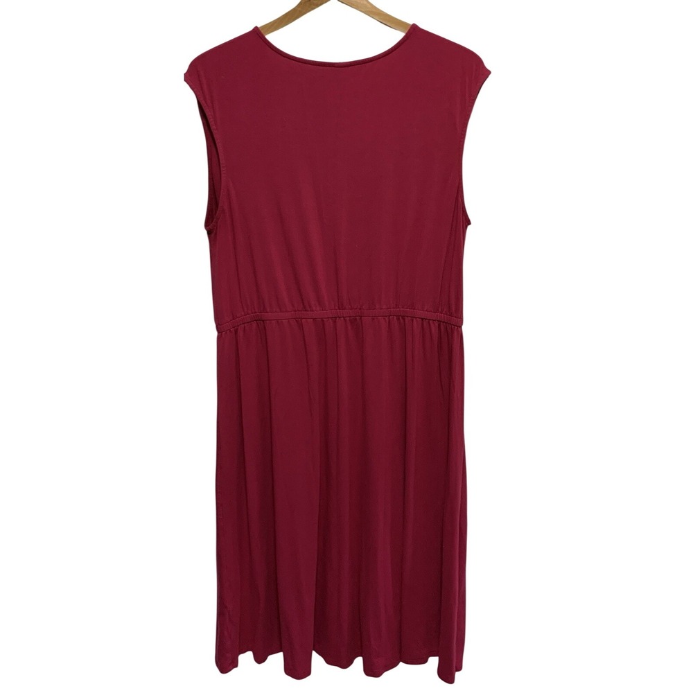 Old Navy Women's Sleeveless Sun Dress Casual 1X Plus Summer Vacation flowy - Picture 4 of 8